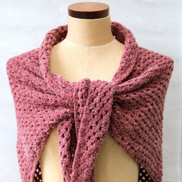 Go Handmade Granny Sjal Bohéme Velvet "Fine"